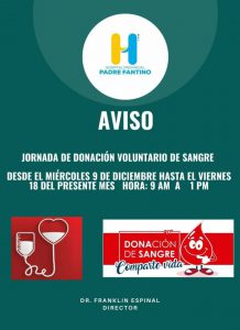 Gran jornada de donación de sangre